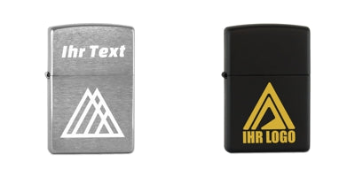Zippo Benzinfeuerzeug mit Gravur - Grafik