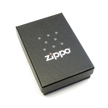 Zippo Benzinfeuerzeug Black Matte mit Gravur Sternzeichen